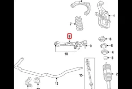 Autoparts, Suspension system and control mechanism, Control Arm, DODGE 