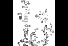 Автозапчасти, Система подвески и механизм управления, Гитара, DODGE 