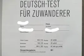 Goethe-Zertifikat B1 in Berlin - German exams  