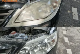 ფარების პოლირება ორთქლით