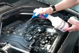 ძრავის რეცხვა და ქვემოდან რეცხვა