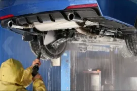 ძრავის რეცხვა ვემოდან და ზემოდან