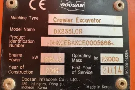 Doosan, DX225LCA