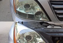 ფარების პოლირება ორთქლით