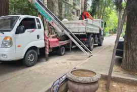 თვითმცლელი  მანიპულატორით მომსახურება