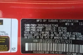 Subaru, BRZ