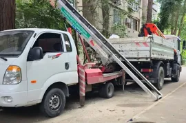 თვითმცლელი მანიპულატორით მომსახურება