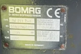 Bomag, BW 213 D