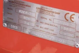 Kubota, K Series