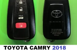 TOYOTA CAMRY  2018+ ორიგინალი გასაღები დაპროგრამებით