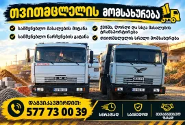 თვითმცლელით მომსახურება