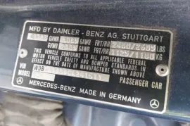 Mercedes-Benz, W126 (500SEL, 500SEC, 560SEL, 560SEC)