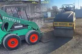 ქირავდება Bobcat და 3 ტონიანი კატოკი