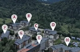 Аренда квартир посуточно, 2 Kомнатная, Новостройка, Боржомский район, Бакуриани