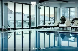 ქირავდება ბინა დღიურად, 1 ოთახიანი, ახალი აშენებული, ბორჯომი, ბაკურიანი