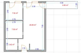 Продается квартира, 3 Kомнатная, Новостройка, Тбилиси, Надзаладеви