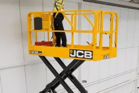  ქირავდება  JCB-ის 12 მეტრის სიმაღლეზე სამუშაო მაკრატელა ამწე