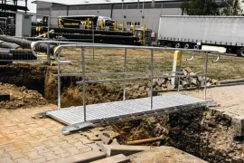 ქირავდება მეტალის დროებითი კიბეები