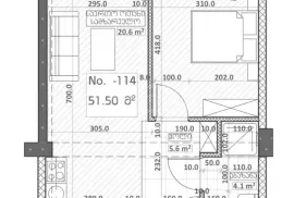 Продается квартира, 2 Kомнатная, Новостройка, Тбилиси, Диди Дигоми