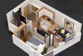 Продается квартира, 1 Kомнатная, Новостройка, Тбилиси, Вашлиджвари