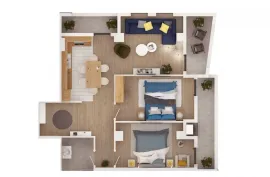 Продается квартира, 3 Kомнатная, Новостройка, Тбилиси, Вашлиджвари