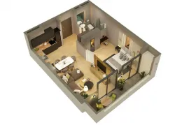 Продается квартира, 2 Kомнатная, Новостройка, Тбилиси, Варкетили