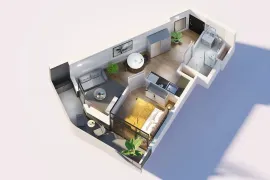 იყიდება ბინა, 2 ოთახიანი, ახალი აშენებული, ბათუმი, აეროპორტის უბანი