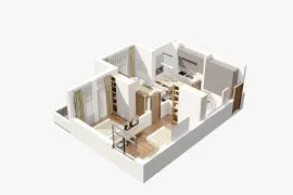 Apartment for sale, 2 Room, Under construction, Poti