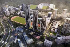 Продается квартира, 2 Kомнатная, Новостройка, Тбилиси, vake