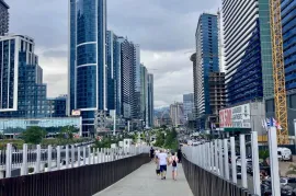 ქირავდება ბინა, 1 ოთახიანი, ახალი აშენებული, ბათუმი, აეროპორტის უბანი