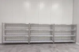 ბადიანი და უჟანგავი სტელაჟები