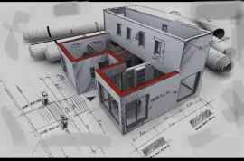 შიდა ფართის აზომვითი ნახაზი