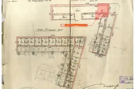 შიდა ფართის აზომვითი ნახაზი