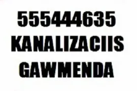 KANALIZACIIS GAWMENDA 555444635 / KANALIZACIIS GAWMENDA 555444635