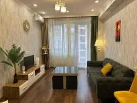 For Rent, 2 Room, New building, Tbilisi, Ortachala