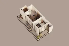 იყიდება ბინა, 2 ოთახიანი, ახალი აშენებული, ბათუმი, მახინჯაური