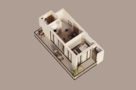 Продается квартира, 2 Kомнатная, Новостройка, Батуми, Makhinjauri