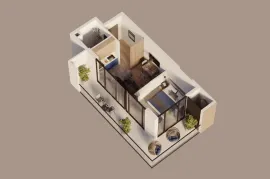 Продается квартира, 2 Kомнатная, Новостройка, Батуми, Makhinjauri