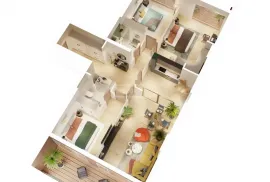 Продается квартира, 4 Kомнатная, В процессе строительства, Тбилиси, saburtalo