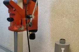 რკინა-ბეტონის ჭრა.