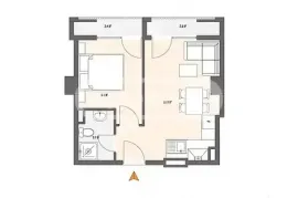 იყიდება ბინა, 2 ოთახიანი, ახალი აშენებული, თბილისი, ორთაჭალა