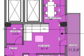 იყიდება ბინა, 2 ოთახიანი, მშენებარე, თბილისი, ვერა