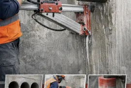 რკინა-ბეტონის ჭრა