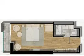 იყიდება ბინა, 1 ოთახიანი, ახალი აშენებული, ბათუმი, ხიმშიაშვილის უბანი