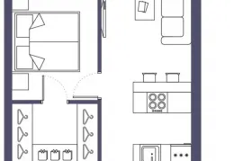 Apartment for sale, 2 Room, New building, Batumi