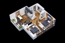 Apartment for sale, 3 Room, Under construction, Tbilisi, Didube