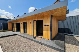 ჯიხურების დრაივების და კოტეჯების წარმოება მონტაჟი