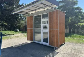 ჯიხურების დრაივების და კოტეჯების წარმოება მონტაჟი