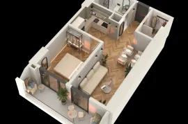 Продается квартира, 2 Kомнатная, Новостройка, Батуми, Район аэропорта