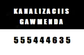 KANALIZACIIS GAWMENDA 555444635 , KANALIZACIIS GAWMENDA 555444635